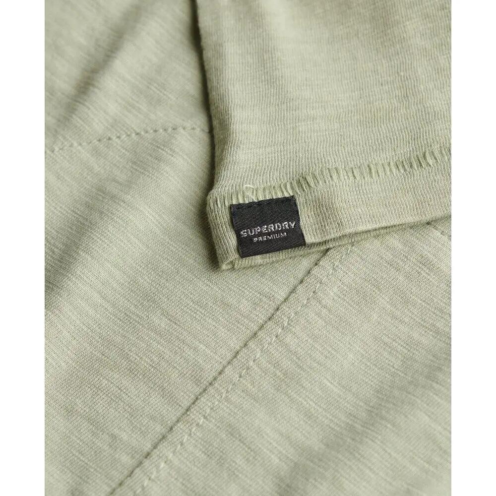 T-shirt com decote em V para mulher Superdry Slub Emb de Studios 2/2
