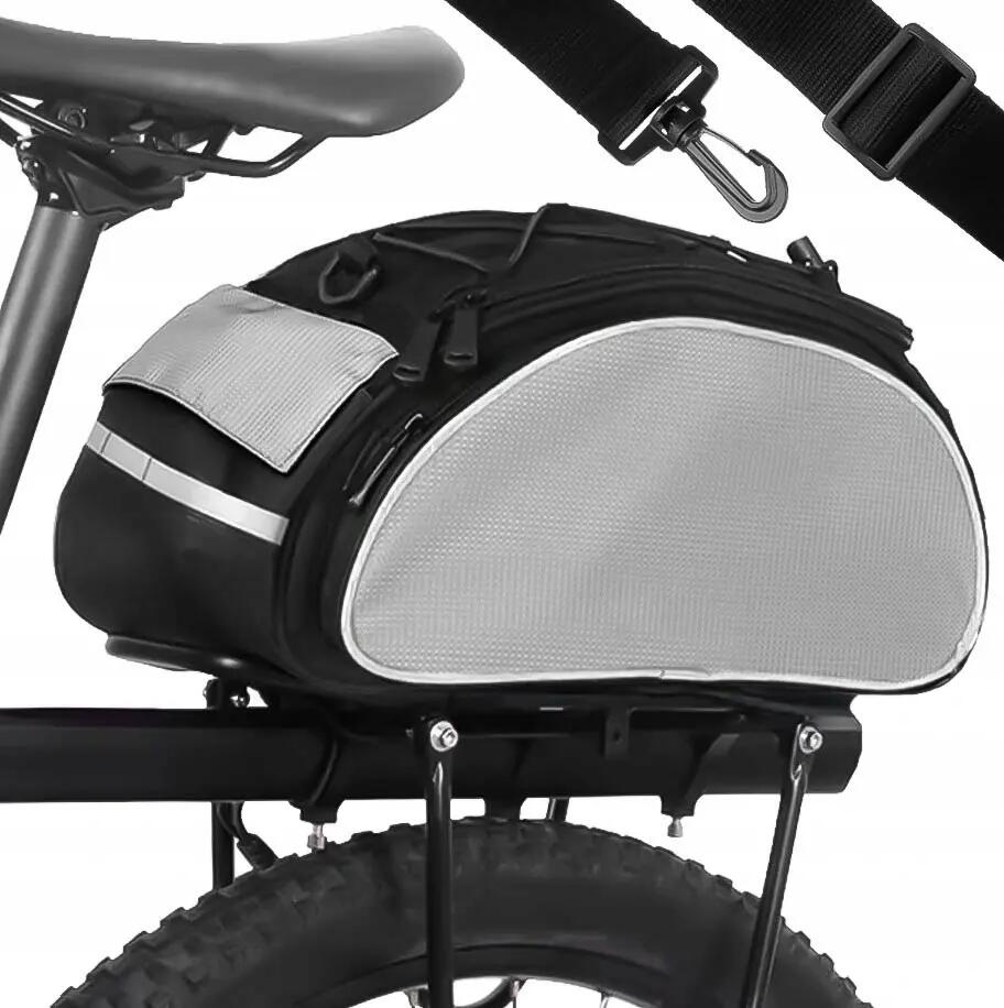 Geanta de bicicleta, umar, prindere pe portbagaj, fixare velcro, 21x35x4 cm 7/7