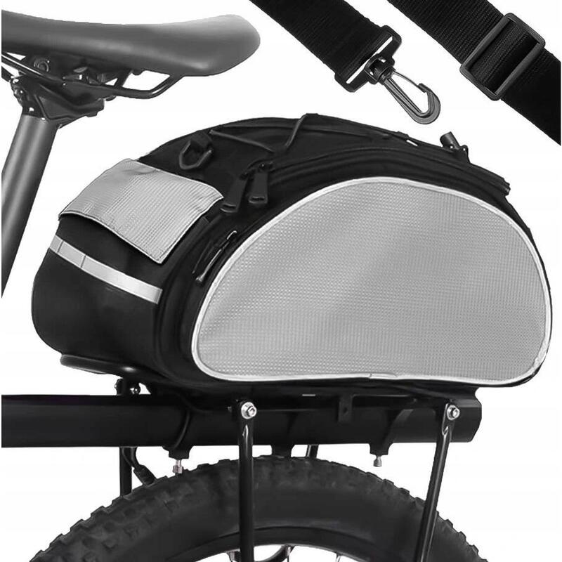 Geanta de bicicleta, umar, prindere pe portbagaj, fixare velcro, 21x35x4 cm