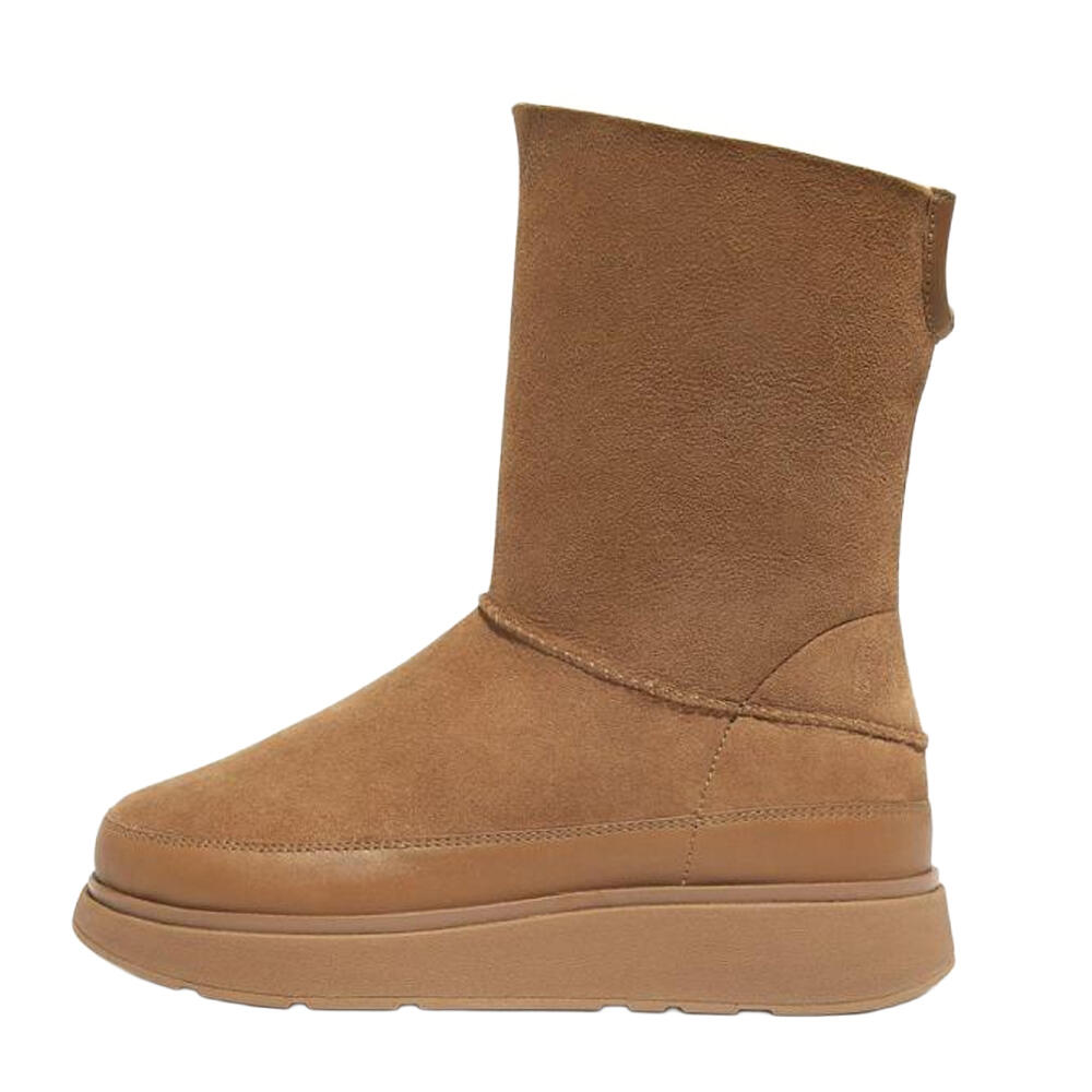 Buty Śniegowe Dwustronne Damskie GenFF Short Shearling 3/5