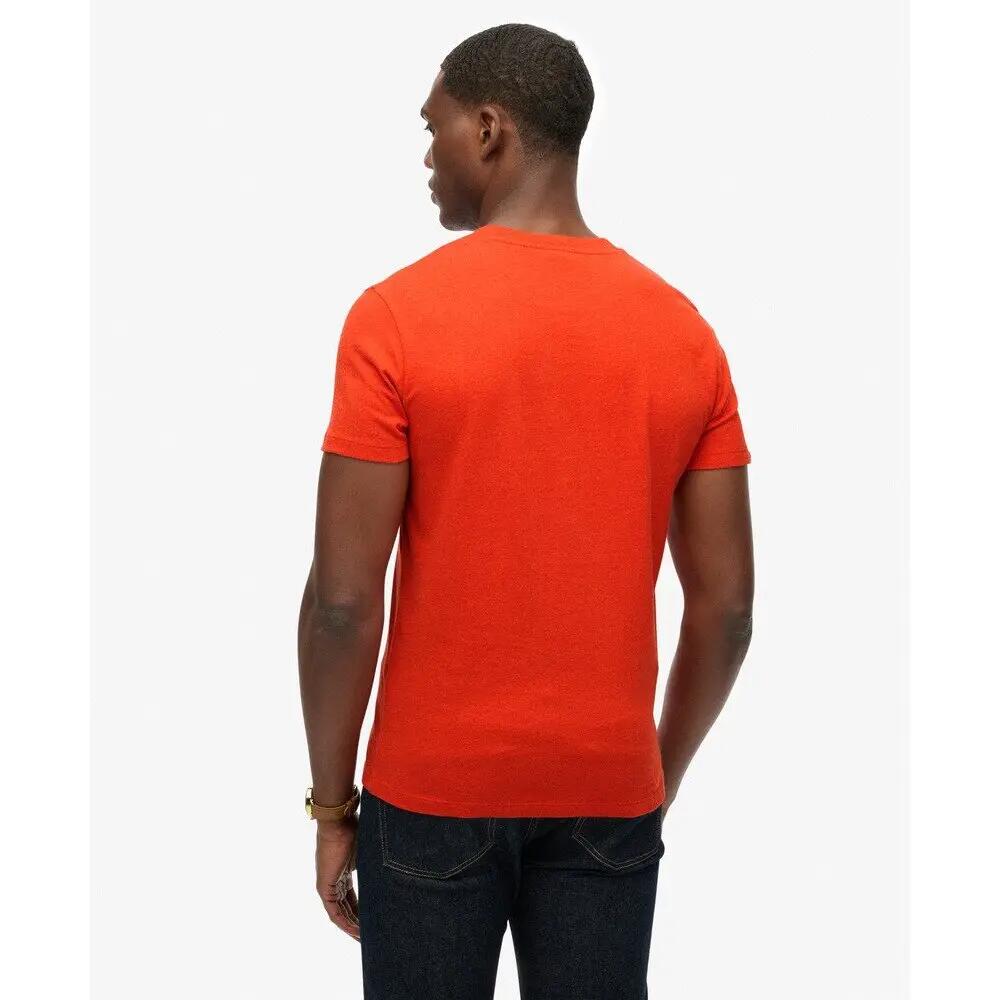 T-shirt en coton bio à logo Superdry Essential 4/7