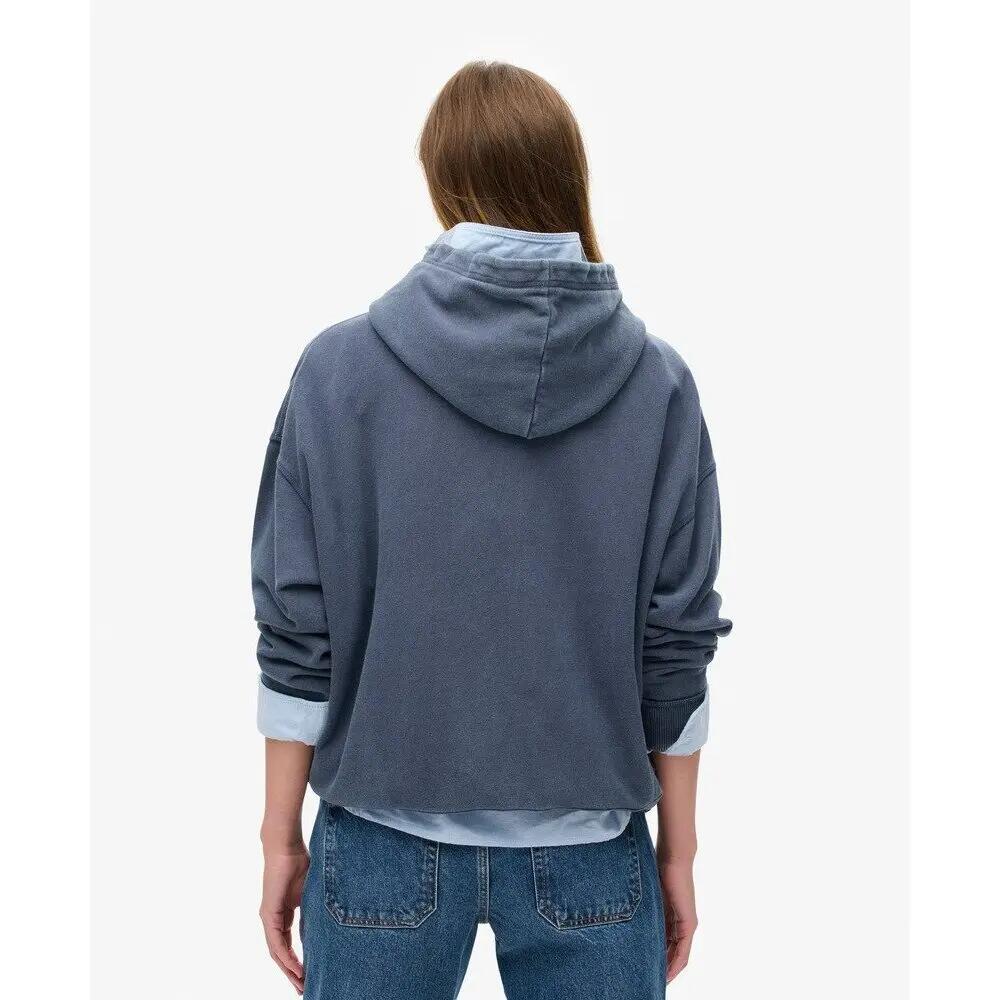 Sweatshirt à capuche oversize à motif appliqué femme Superdry Athletic Essential 5/7