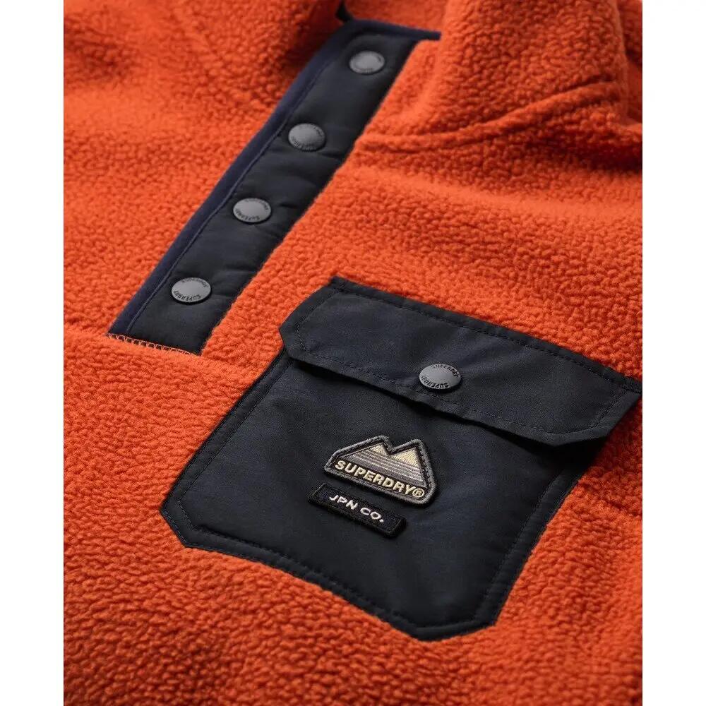 Pull en polaire avec col boutons-pression Superdry Fuji 2/2