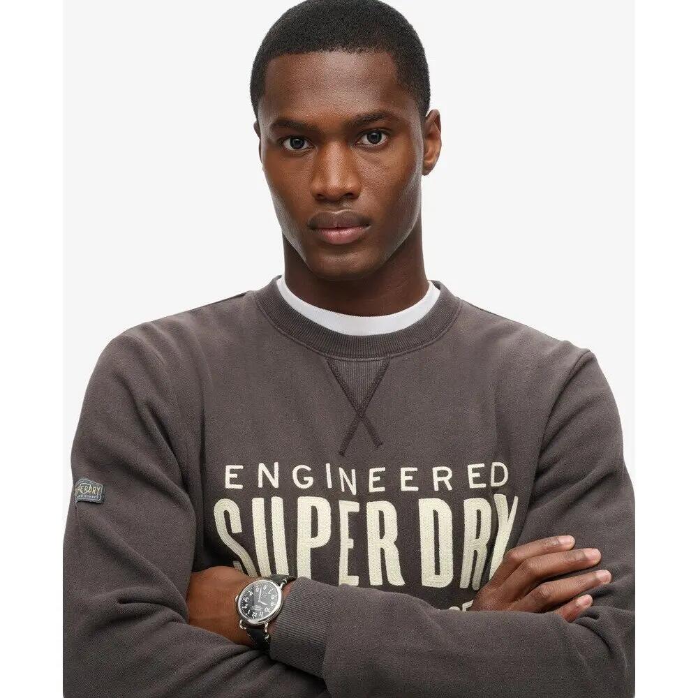 Felpa con testo applicato Superdry Workwear 5/6