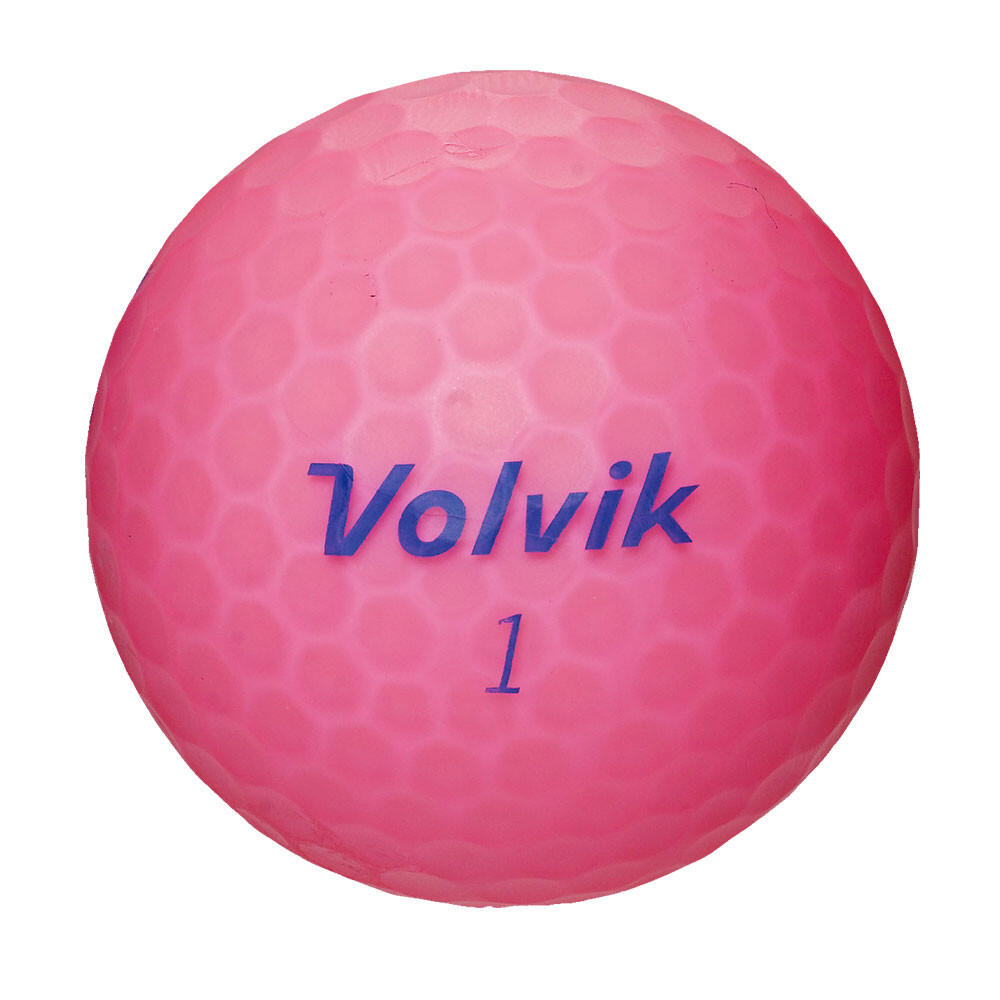 BALLE DE GOLF VIVID X12 ROSE 3/3