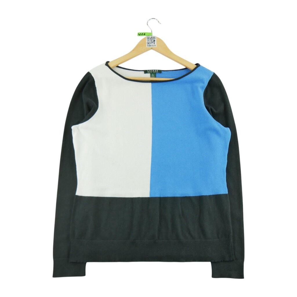 Women's Black Silk Sweater
