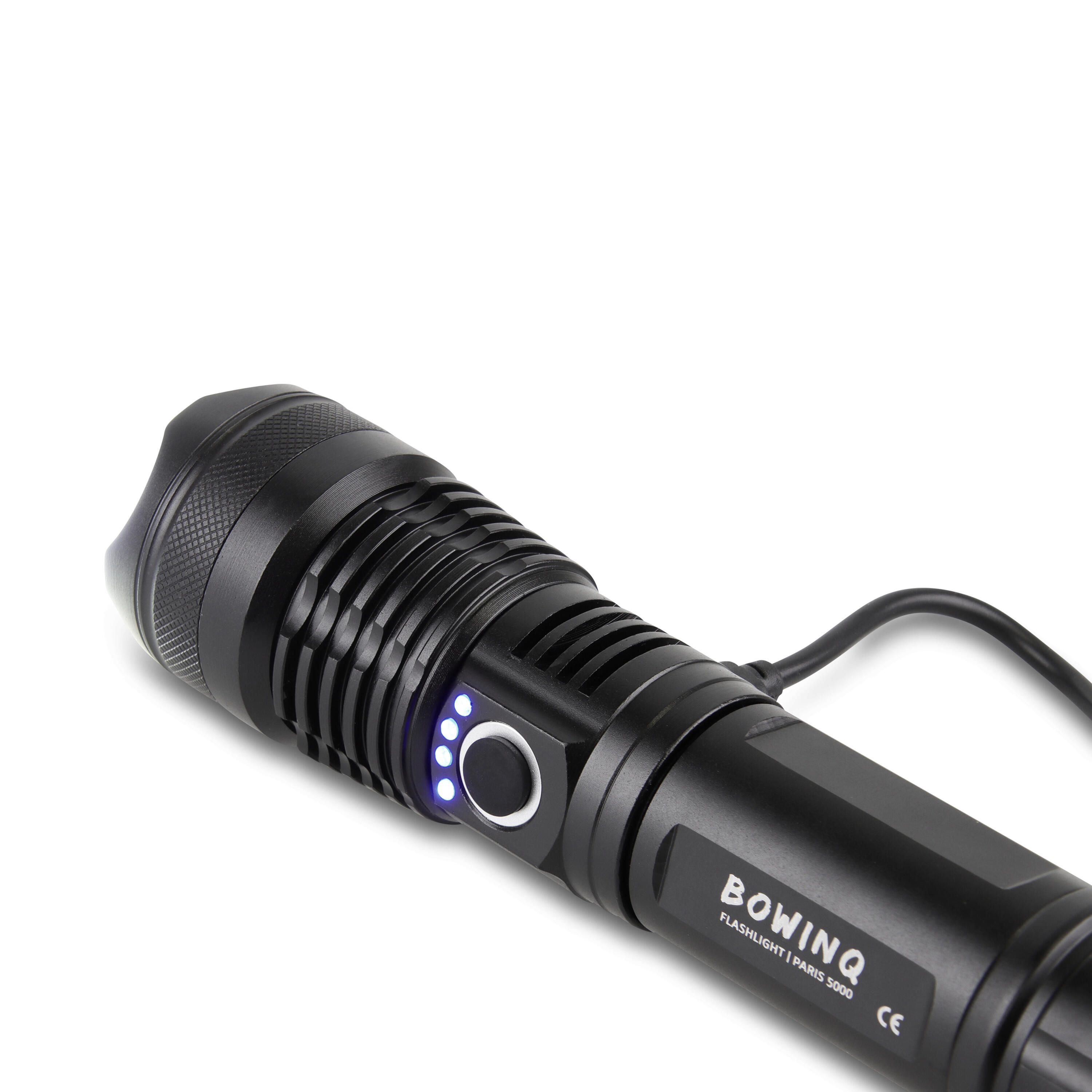 Lampe torche pour trekking LED 1500 lumens USB-C rechargeable Paris 5000 4/7
