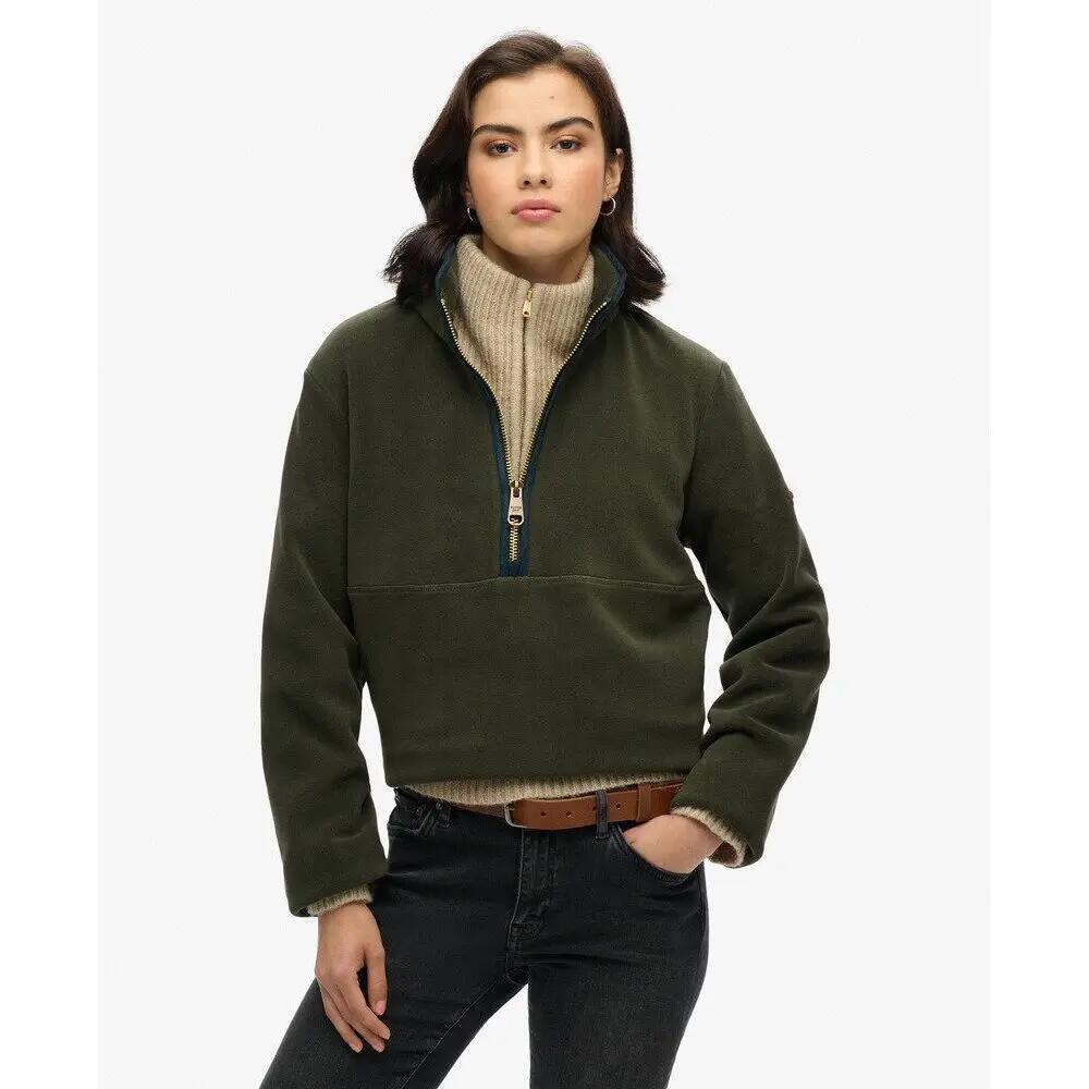 Damesfleece 1/2 rits Superdry Estate 2/6