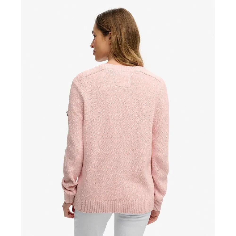 Pull ras du coup maille femme Superdry Slouchy 3/3