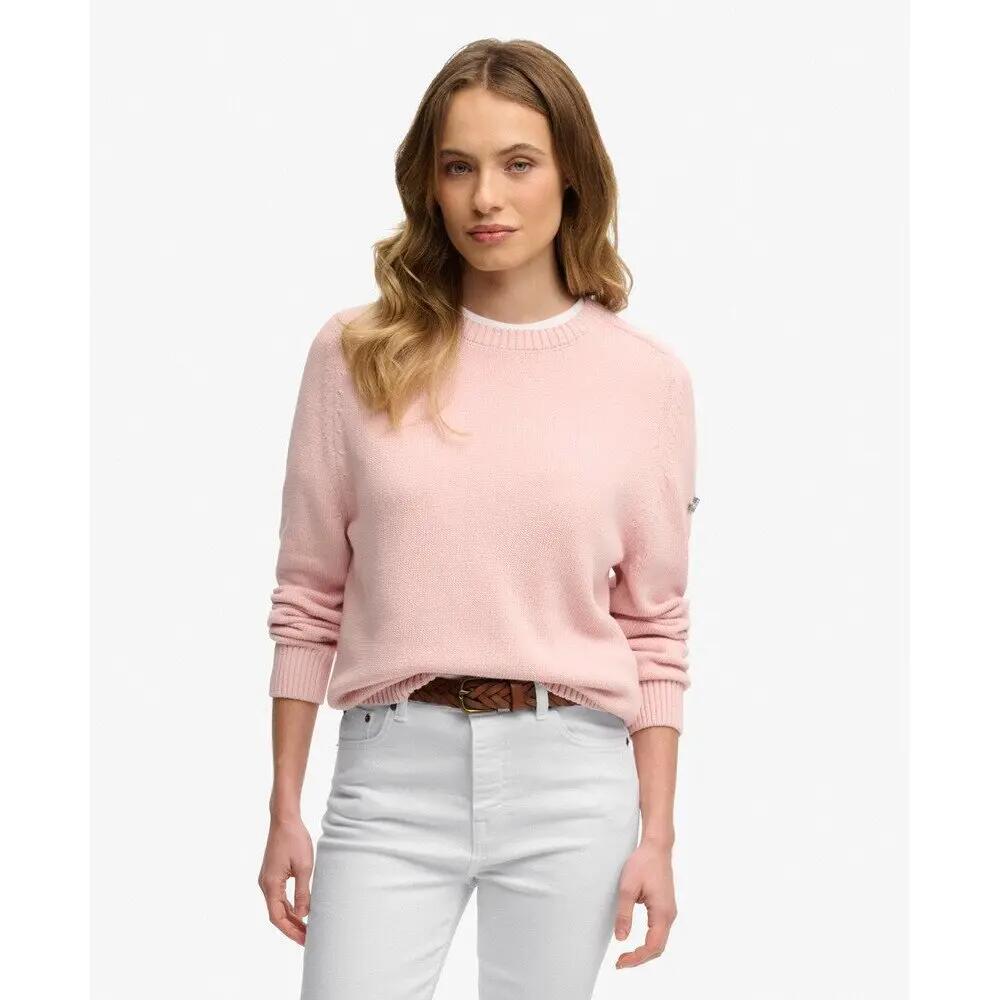 Pull ras du coup maille femme Superdry Slouchy 2/3