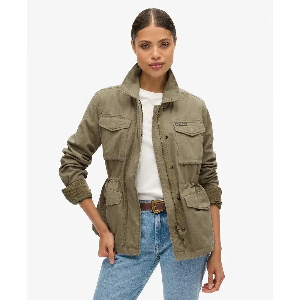 Parka militaire brodée femme Superdry M65 3/7