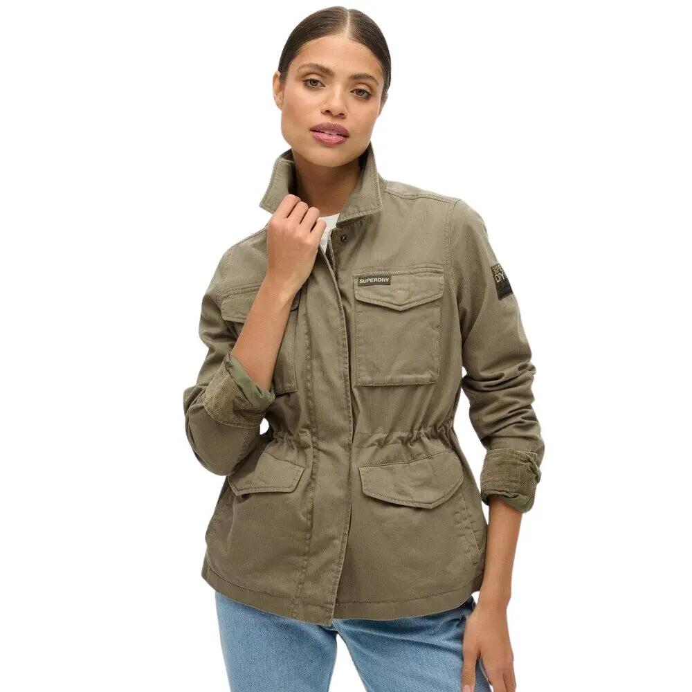 Parka militaire brodée femme Superdry M65 2/7