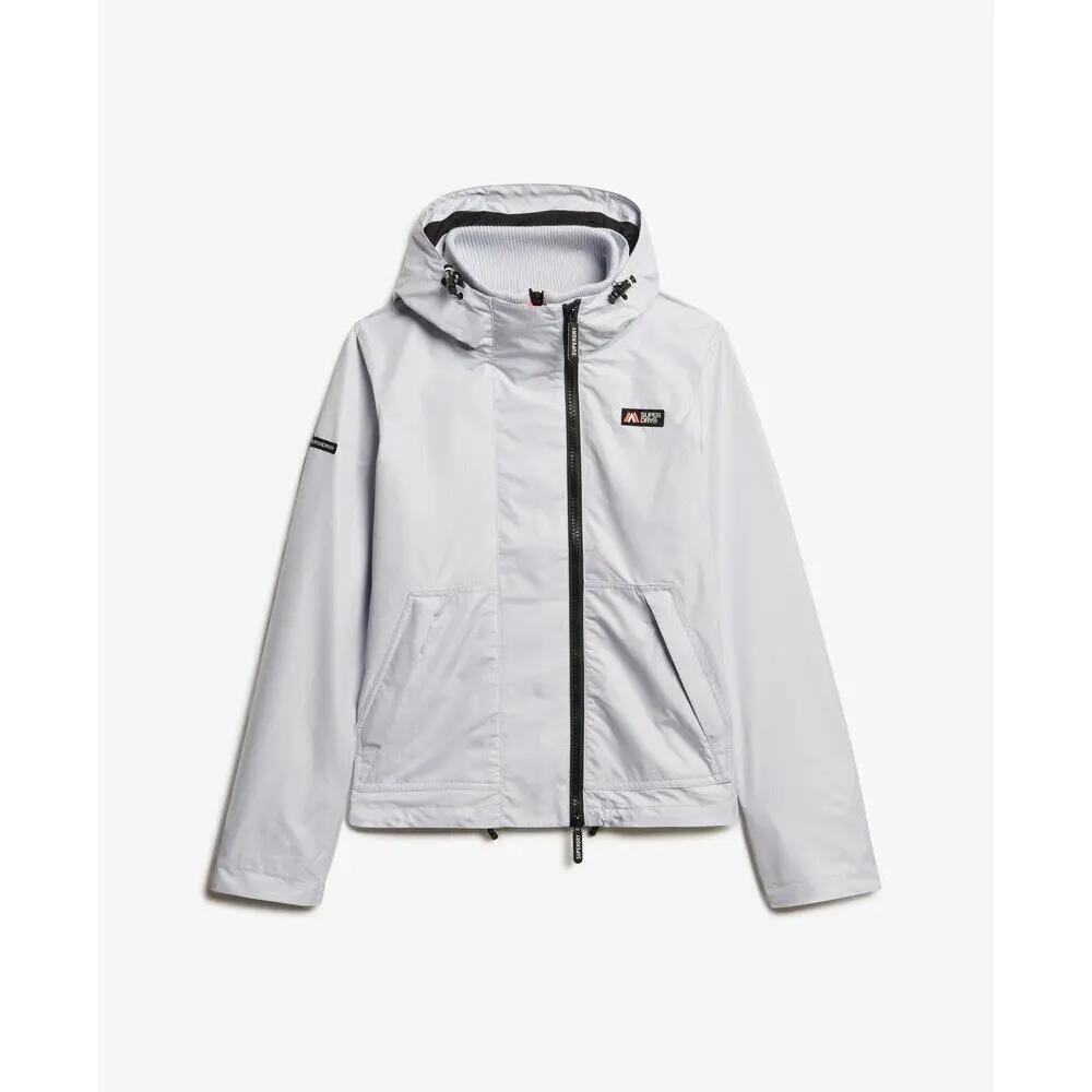 Women's hooded waterproof jacket Superdry Mountain