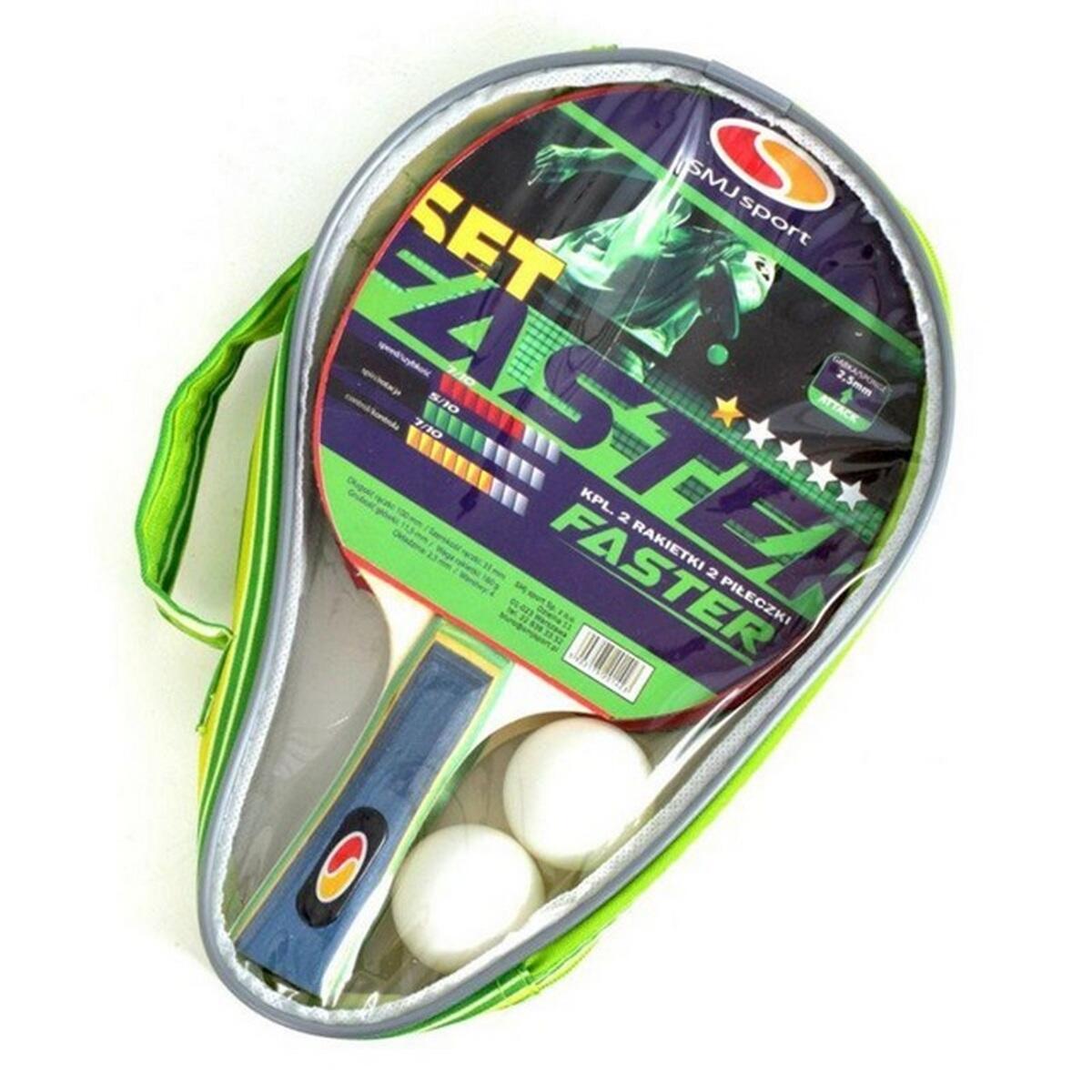 Sneller Tafeltennis Set (Rood/Blauw) 3/3