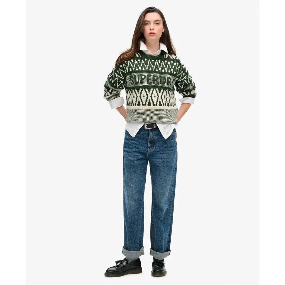 Patterned women's jumper Superdry 2/6