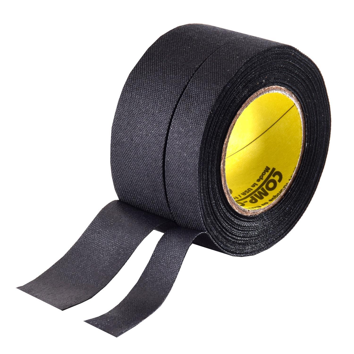 North American Schläger Tape Split Slit 24/12mm x 9m schwarz 1/1