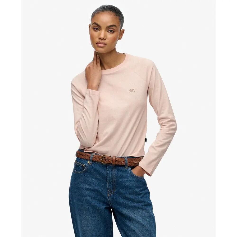 Maglietta a manica lunga da donna Superdry Essential Logo 2/6