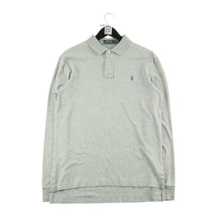 Reconditionné - Polo manches longues Homme Gris - Excellent