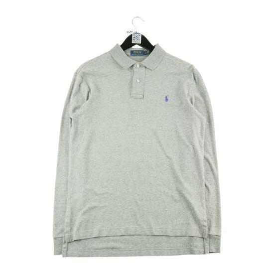 Reconditionné - Polo manches longues Homme Gris - Excellent