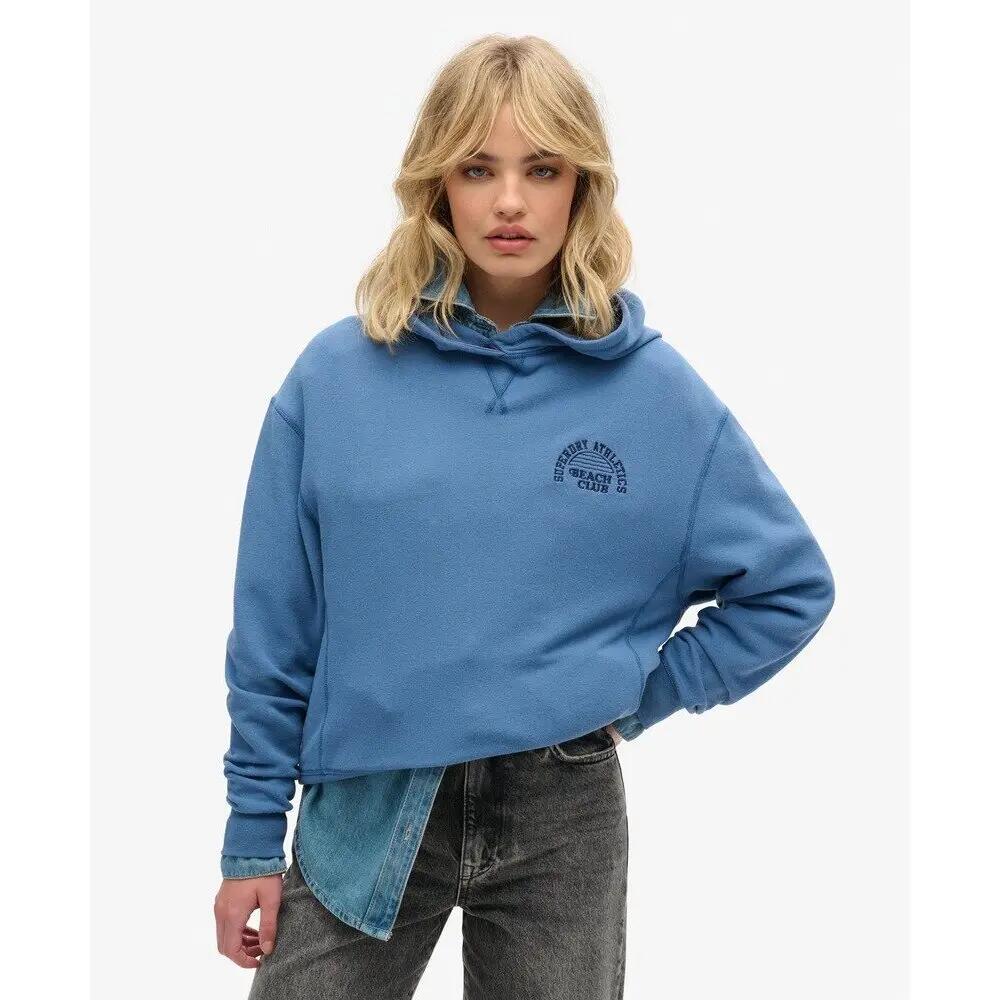 Women's hooded sweatshirt Superdry Athletic Essentials 2/7