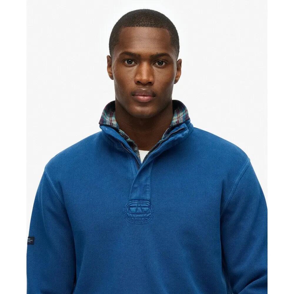 Pull camionneur classique en piqué de coton Superdry 5/5