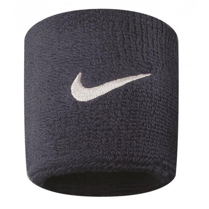 NIKE WRISTBAND SWOOSH NAVY/WHITE