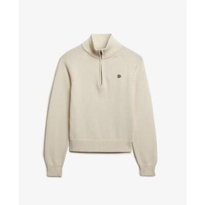 Dunne trui met rits voor dames superdry