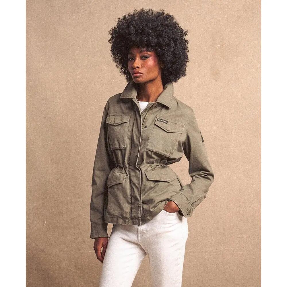 Parka militare ricamata donna Superdry M65 4/7