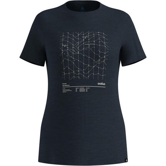 T-Shirt MERINO TENCEL HYPER MAP