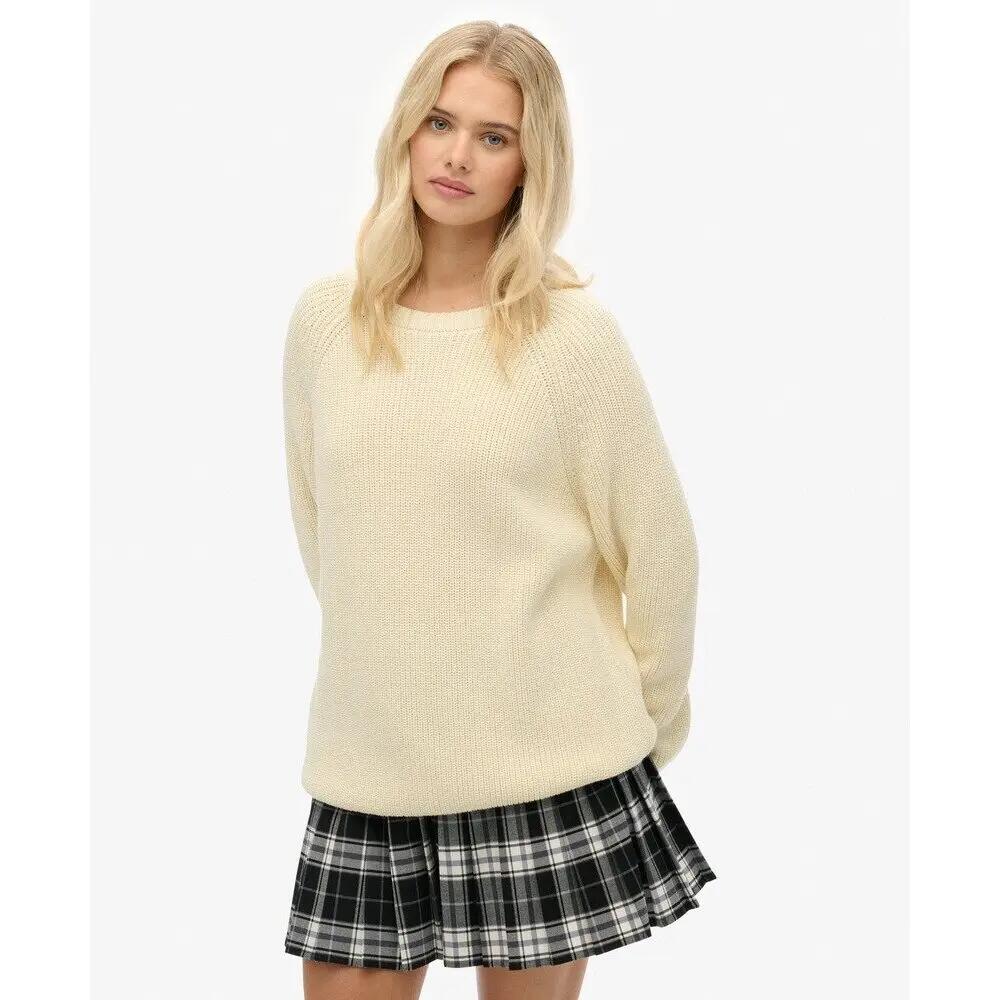 Pull en tricot côtelé décontracté femme Superdry 3/6