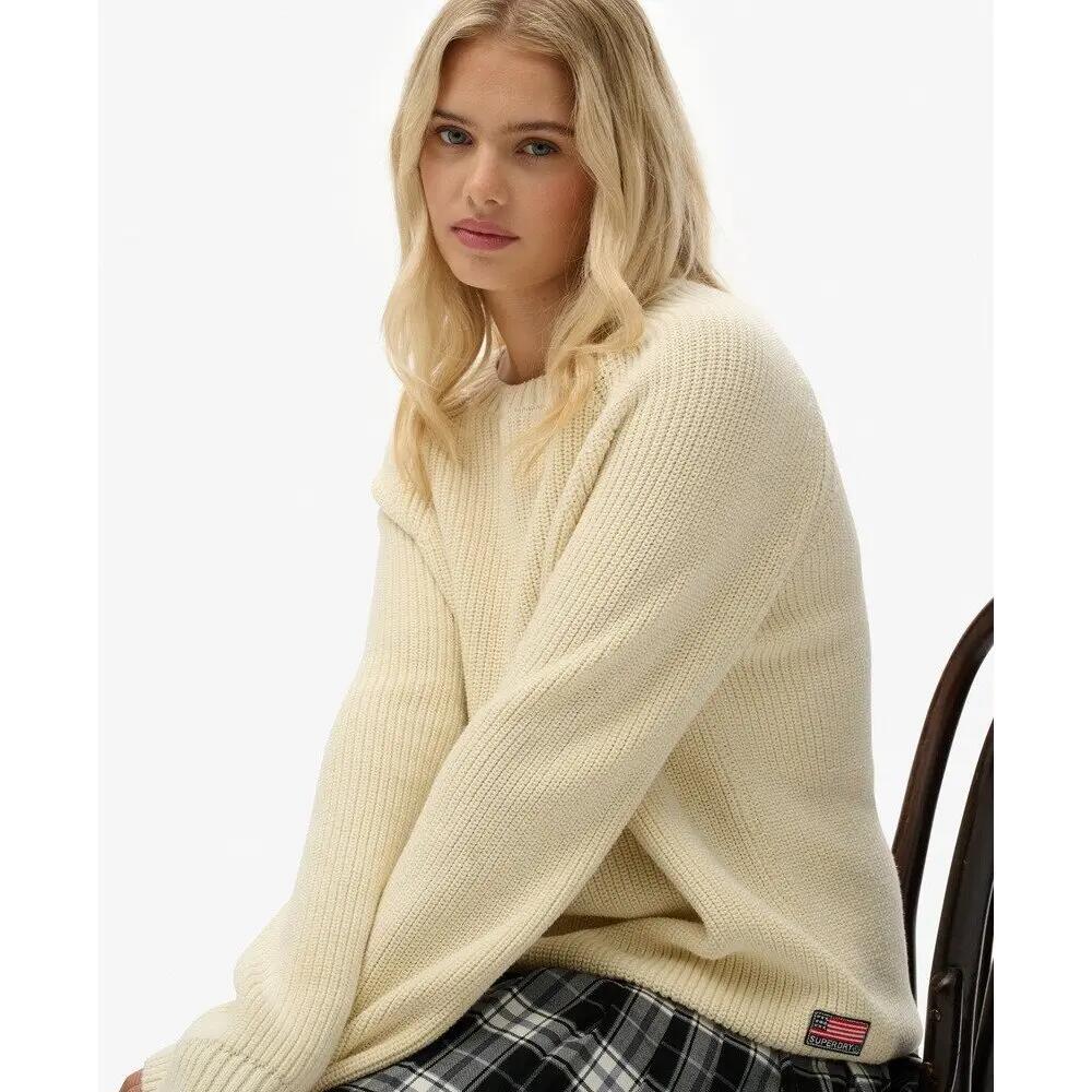 Pull en tricot côtelé décontracté femme Superdry 5/6