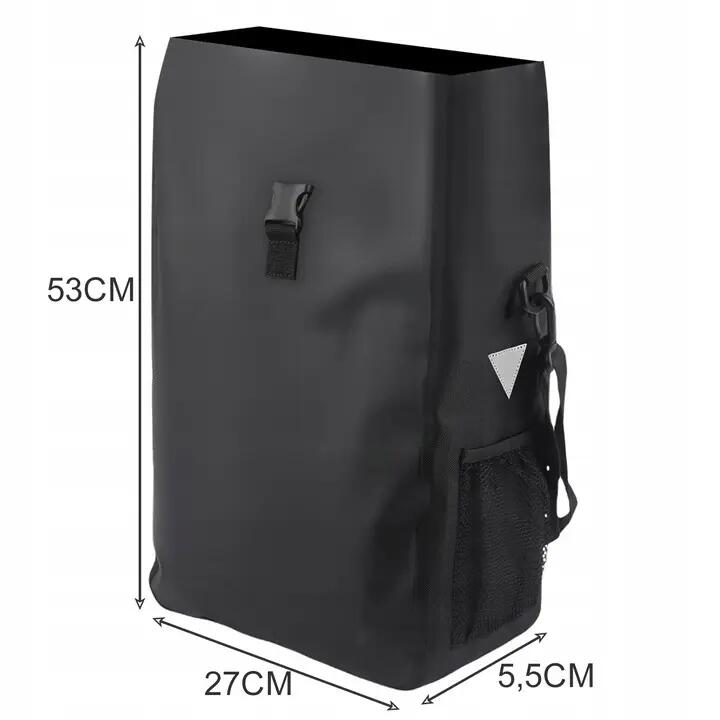 Geanta pentru bicicleta modulara, 2 carlige de prindere, 15 l, 53 x 27 x 15, cm 3/7
