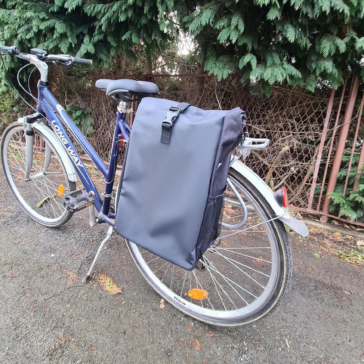 Geanta pentru bicicleta modulara, 2 carlige de prindere, 15 l, 53 x 27 x 15, cm 5/7