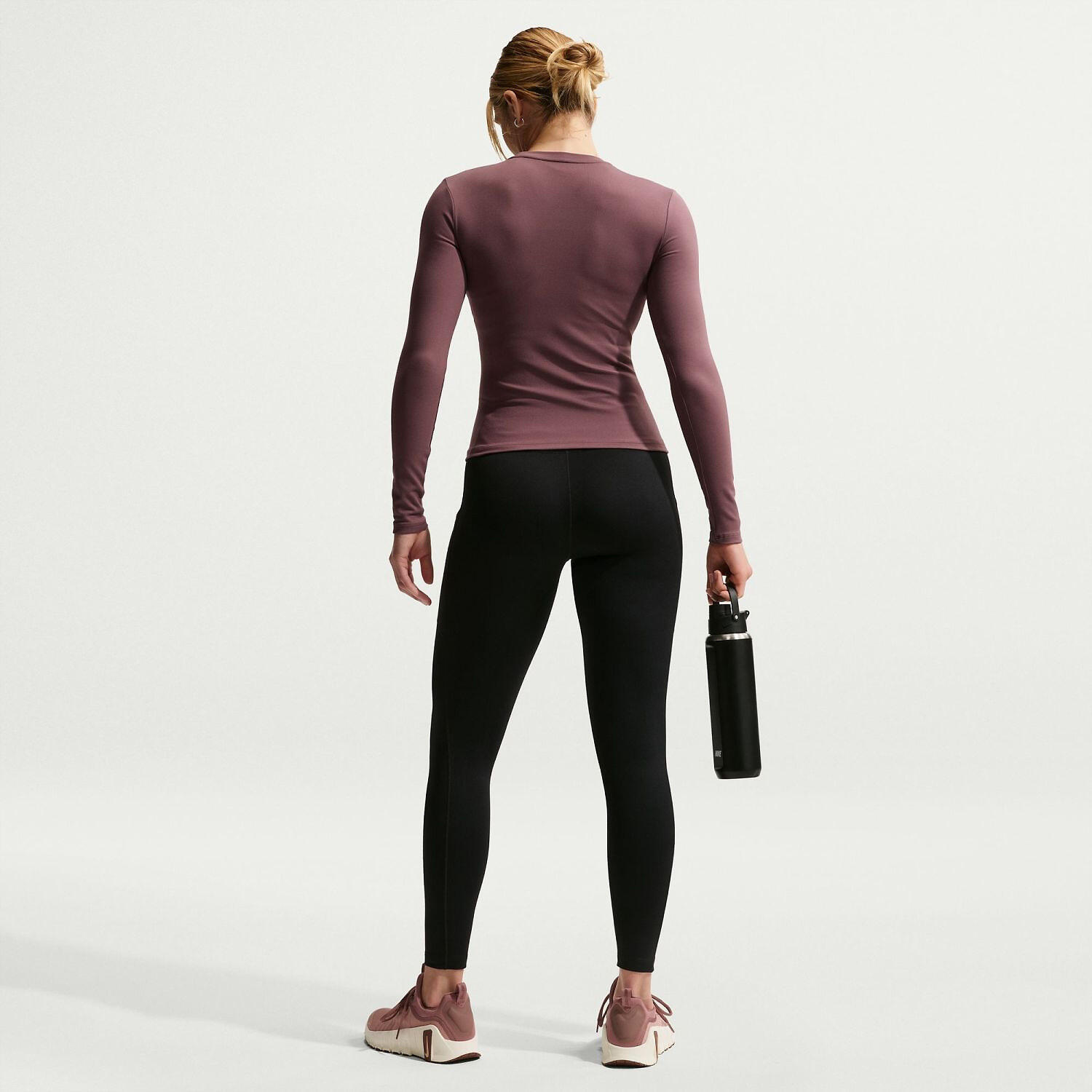 Camiseta para Mujer Nike Dri-fit Granate 5/5