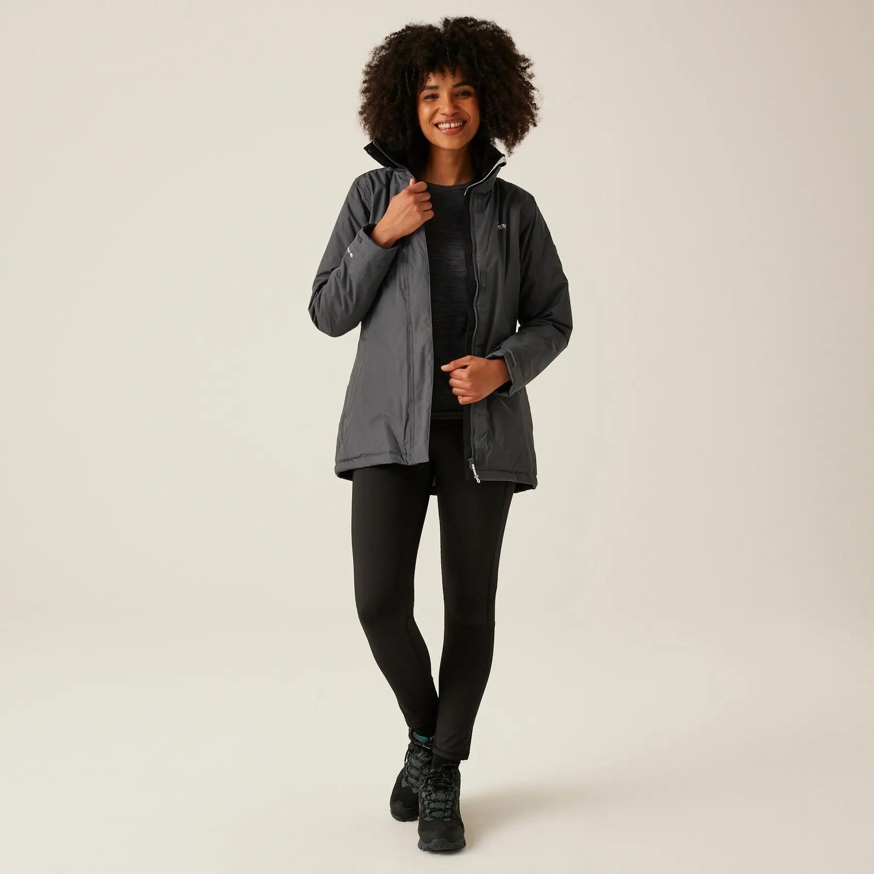 Chubasquero con capucha para mujer Regatta Blanchet II 3/7