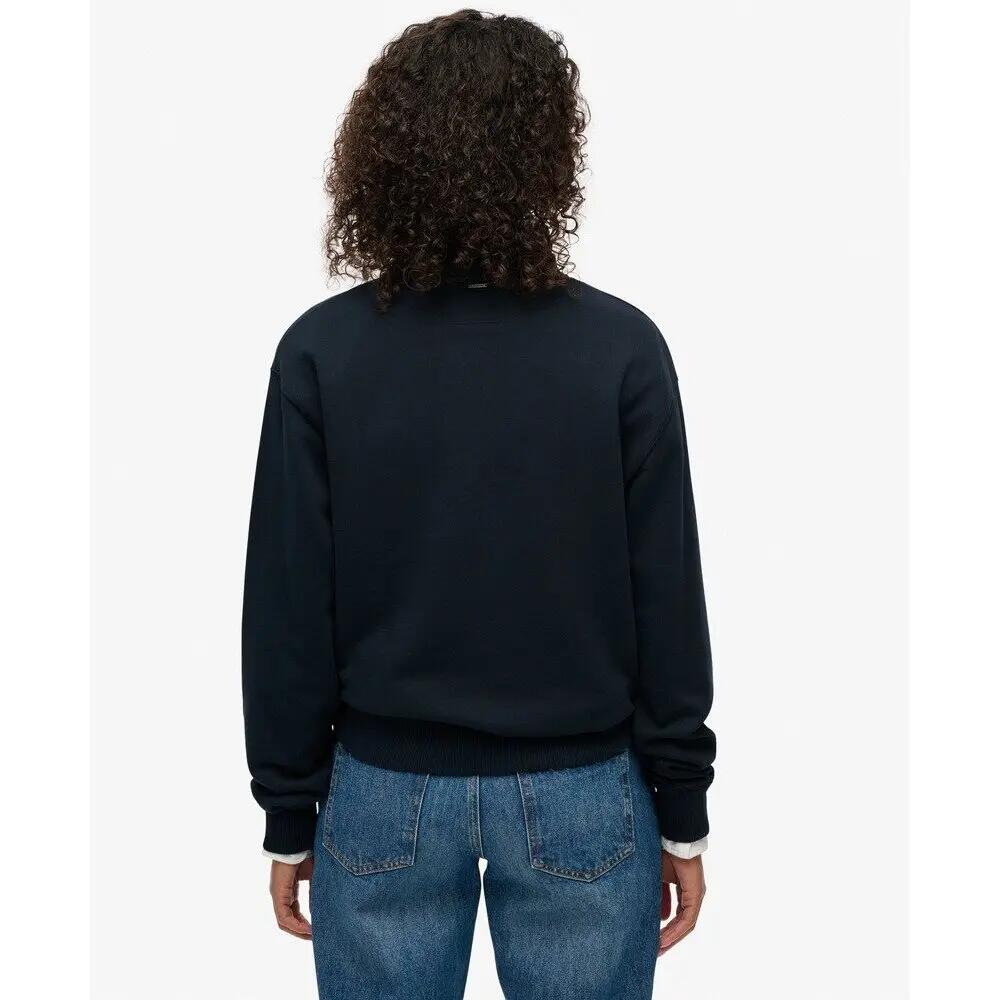 Sweatshirt 1/2 zip femme Superdry Country Club Crest 4/7