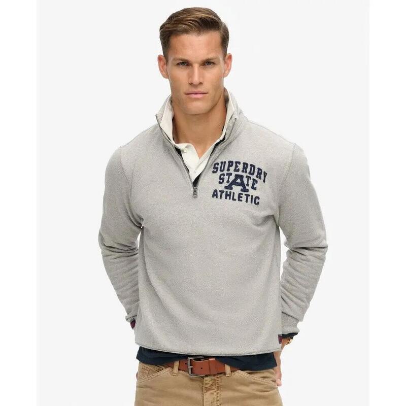 Zippzáras pulóver Superdry Vintage Athletic