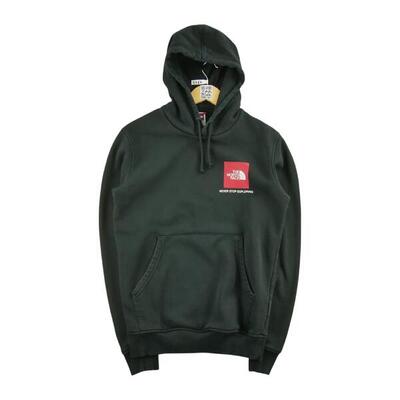 Tweedehands - heren tnf zwarte hoodie - als nieuw