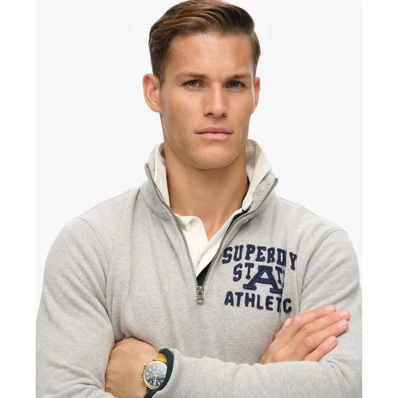 Zippzáras pulóver Superdry Vintage Athletic