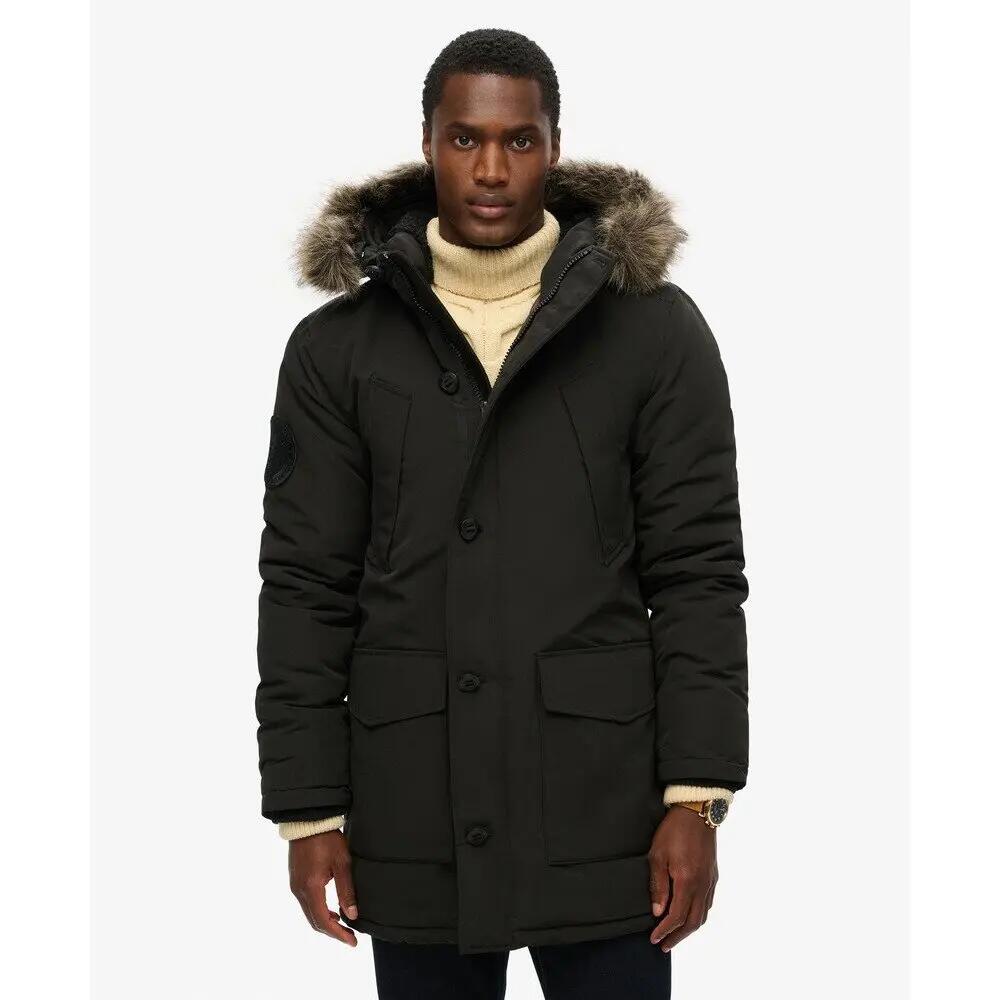 Parka à capuche à fourrure synthétique Superdry Everest 3/7