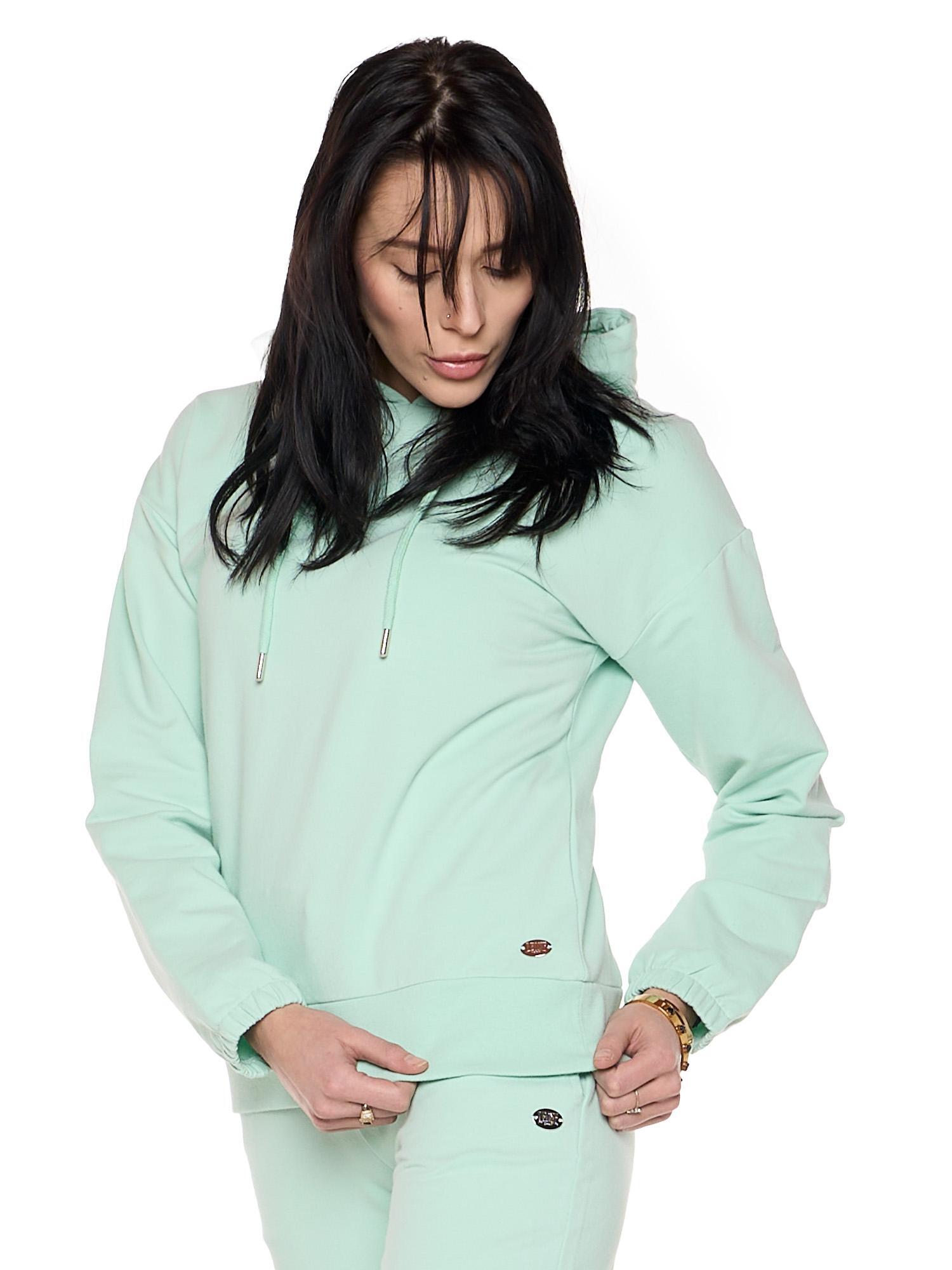 Bluza z bawełna z kaptur na co dzień na siłownię 5/7