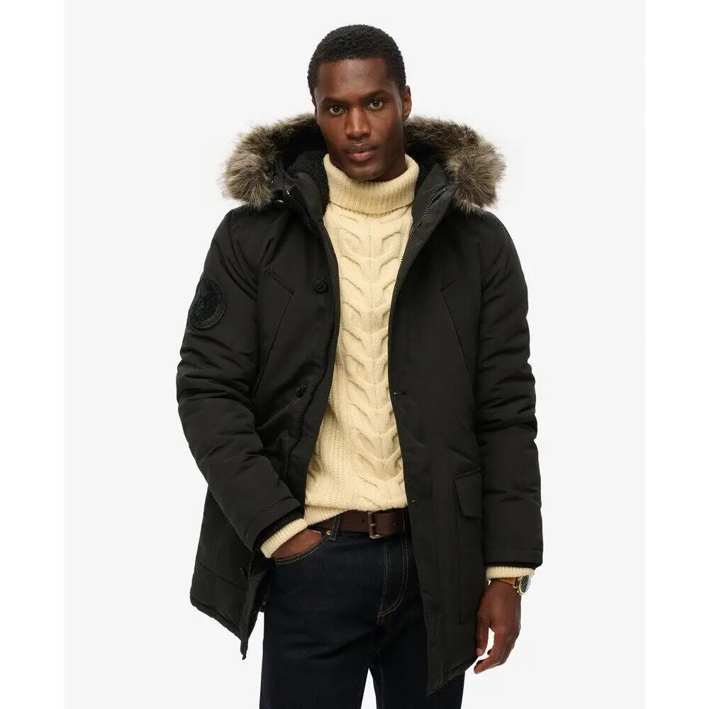 Parka à capuche à fourrure synthétique Superdry Everest 4/7