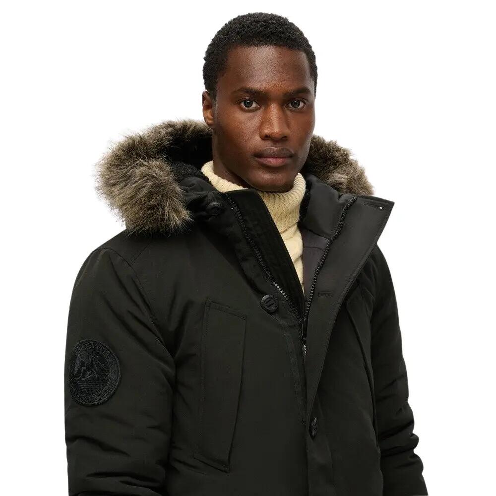 Parka à capuche à fourrure synthétique Superdry Everest 6/7