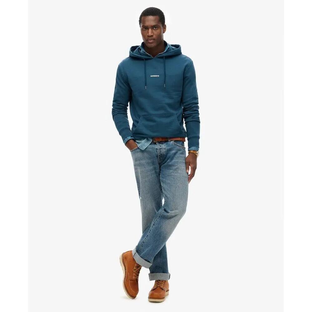 Sweat zippé homme Superdry Original style Bleu Sweat zippé homme Superdry Original style Bleu
