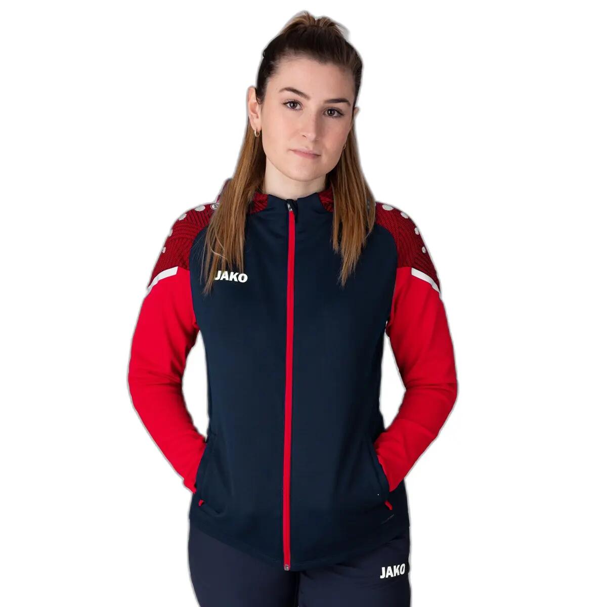 Veste de survêtement à capuche femme Jako Performance 2/7