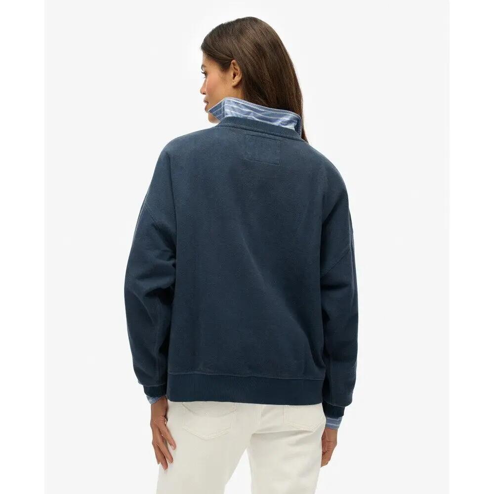 Sweatshirt mit Rundhalsausschnitt und tonale Schriftzüge für Frauen Superdry Ath 4/7
