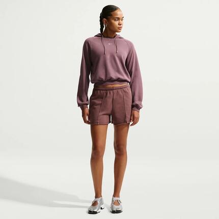Sweatshirts polaires pour femmes Nike Chill Grenat