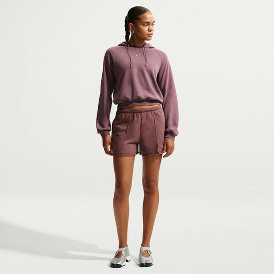 Sweatshirts polaires pour femmes Nike Chill Grenat
