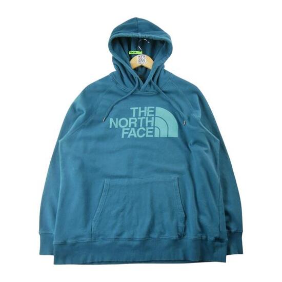 Second life - Damen TNF blaue Kapuzenjacke - In sehr gutem Zustand