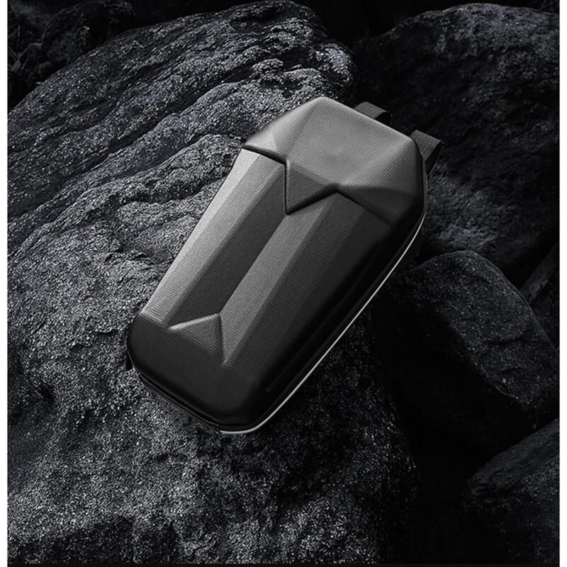 Geanta ghidon bicicleta/trotineta, fixare velcro, reflectorizanta, 30x16x11 cm